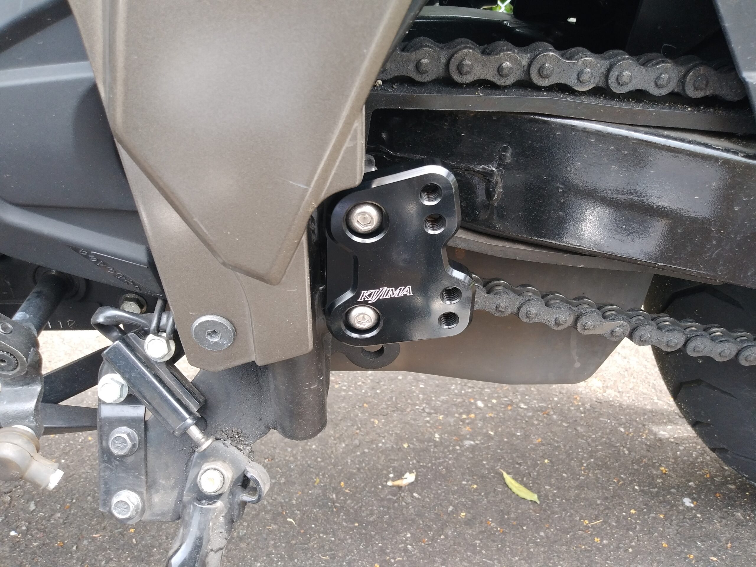 安くてお手軽にバックステップ化！（ジクサー250・ジクサー 