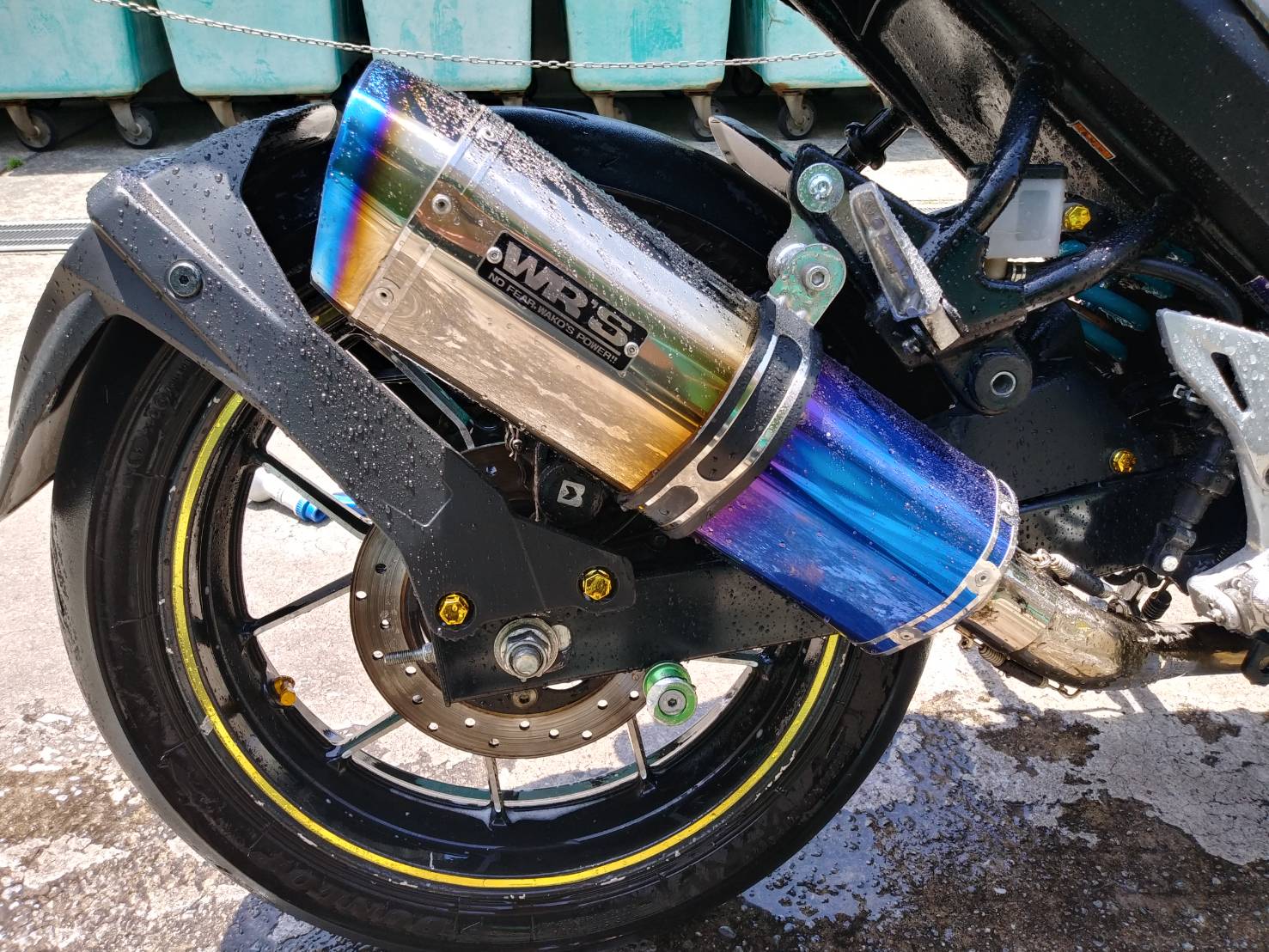 インプレッション】ジクサー250用ダブルアールズマフラー